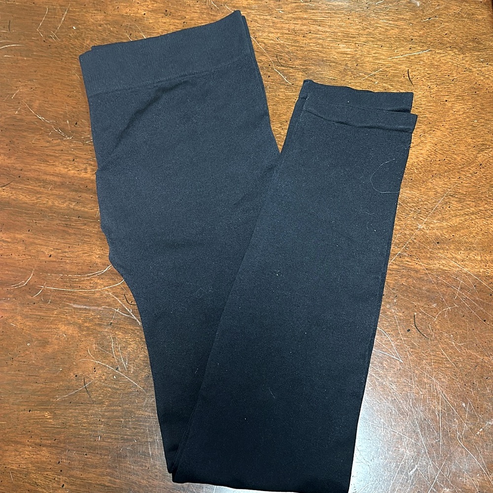 Black ankle tights